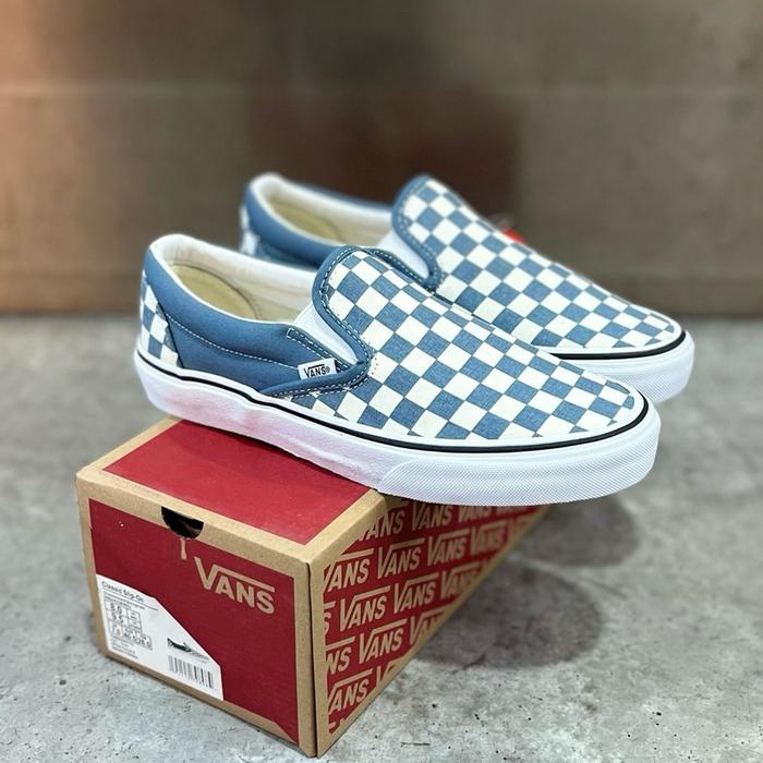 VANS SLIP ON BLUE MIRAGE ORIGINAL