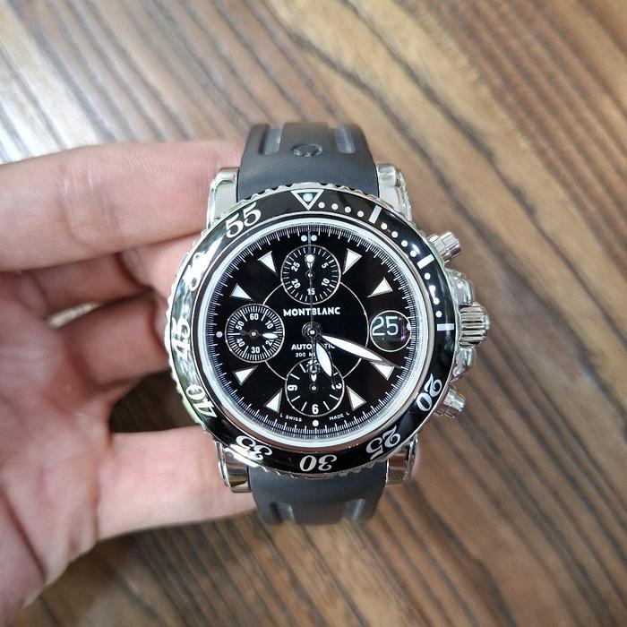 Montblanc star Chronograph blac dial