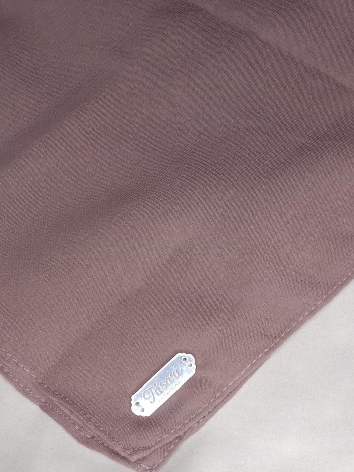Nadira Hijab - Tasari Promo Pollycotton/Bella Square Oatmillk Muslim Empat Segi Wanita Kotak Kerudun