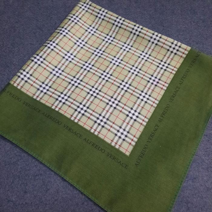 Saputangan Alfredo Versace Original Vintage Handkerchief for Men