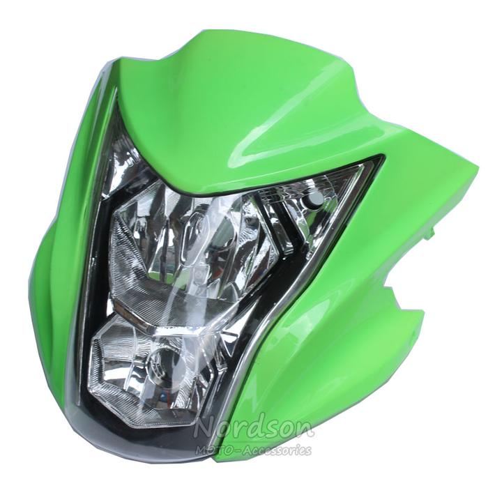 Lampu Depan Norflon Kualitas Tinggi untuk Kawasaki ER-6N Lampu Depan