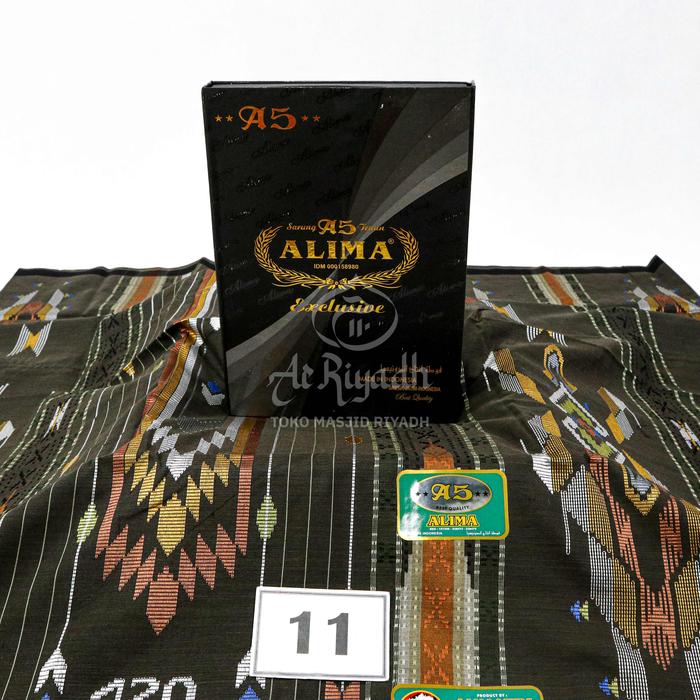 Sarung Alima 420 Sutra Motif SGE Songket Gunung Exclusive