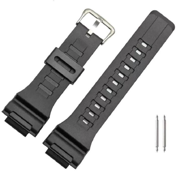 Strap Tali Jam Tangan Casio AE-1500WH DW-291H W-737H DW291H AE1500WH DW 291H Free Springbar