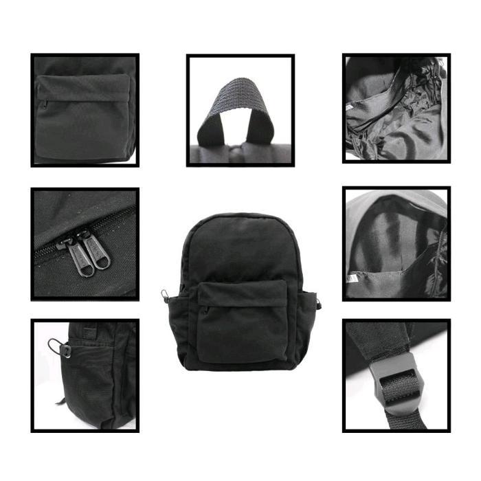 Terlaris Celah Langit Hooriya Backpack Canvas Tas Ransel Kanvas Waterproof Good Quality
