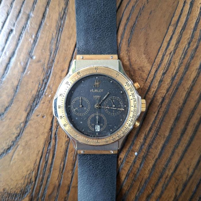 classic hublot MDM Chronograph black dial
