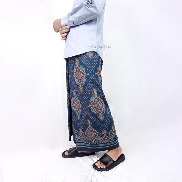 Sarung Kanjeng Pop Series Sarung Goyor Motif Kasembadan Full Kain Rayon Muslim Dewasa Batik Pria San