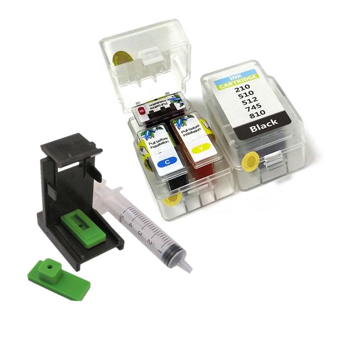 smart DIY refill kit for canon PG-810 810 CL 811 ink cartridge IP2770