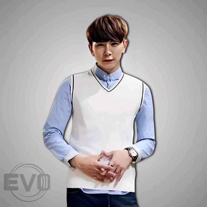 EVO | Rompi Rajut Strip Polos Premium Bahan Tebal | Vest Knit Korean Style/Street Style | Outer Baju