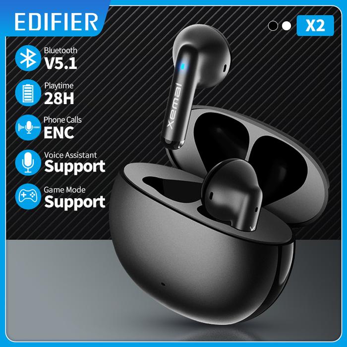 EDIFIER X2 TWS Earbuds Wireless Earphones Bluetooth 5.1 voice