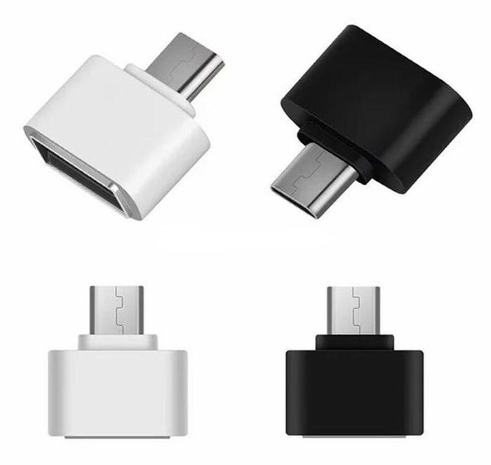 1000pcs type c OTG adapter USB-A Female To USB-C Male Adapter OTG