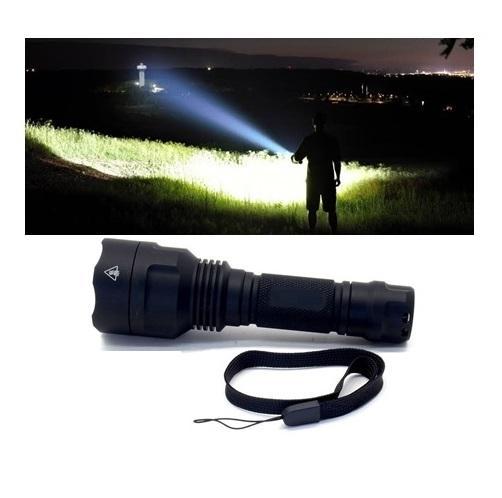 ORIGINAL SENTER POLISI TAFFWARE C8 4000 LUMENS SUPER TERANG