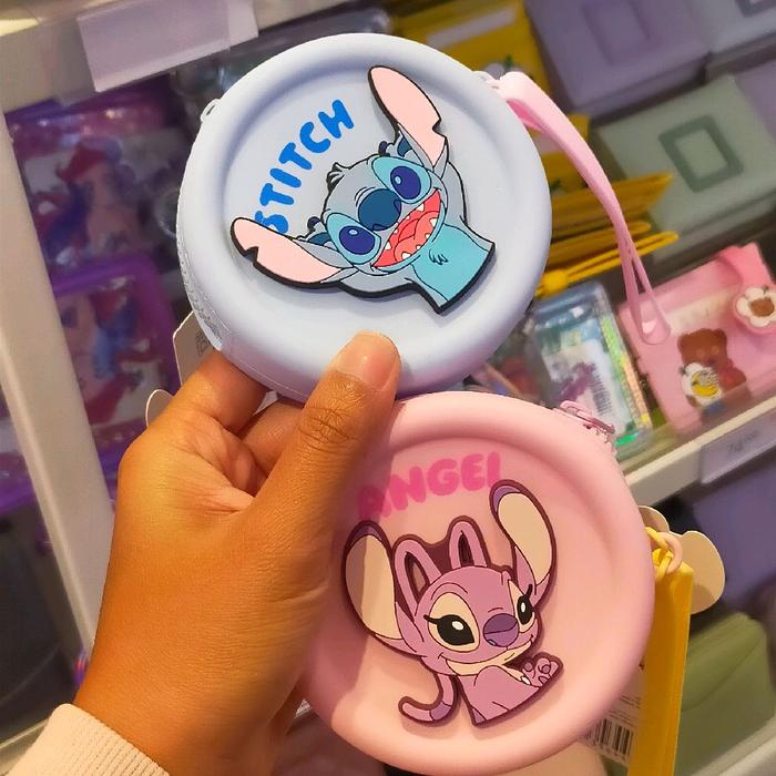 MINISO STITCH DOMPET COIN (JELLY)