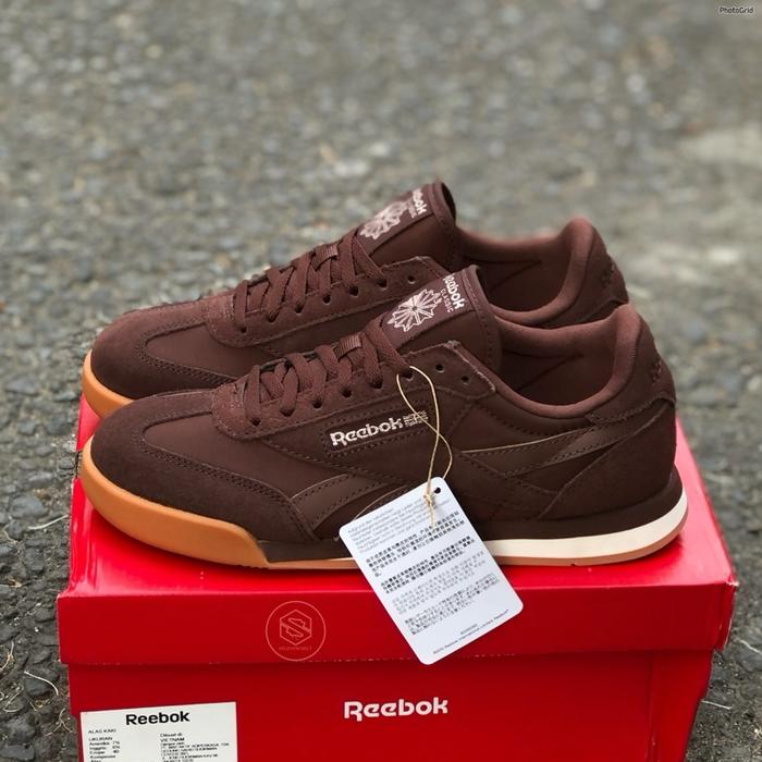 Sneakers Reebok Classic Leather Campio XT Suede Dark Brown White Gum Original