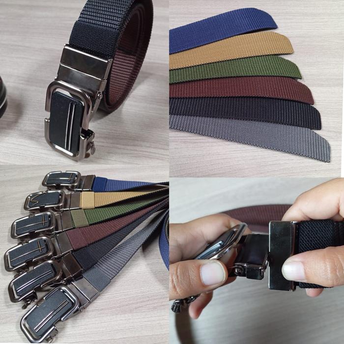 Sabuk Pinggang Spyderbilt Ikat Berkualitas Pria Asli original Gesper Otomatis Paku keling Belts sten