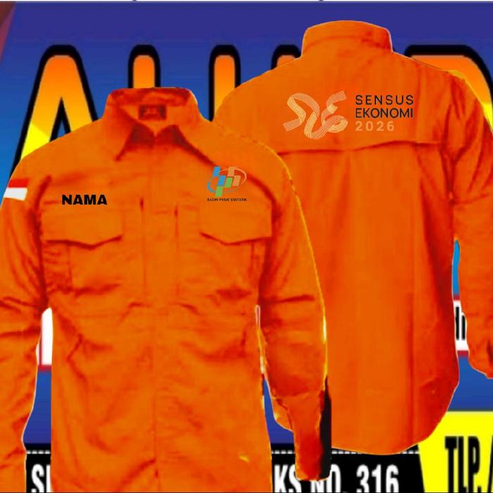 kemeja tactical sensus ekonomi baju sensus ekonomi seragam sensus ekonomi Pdh sensus ekonomi kemeja 