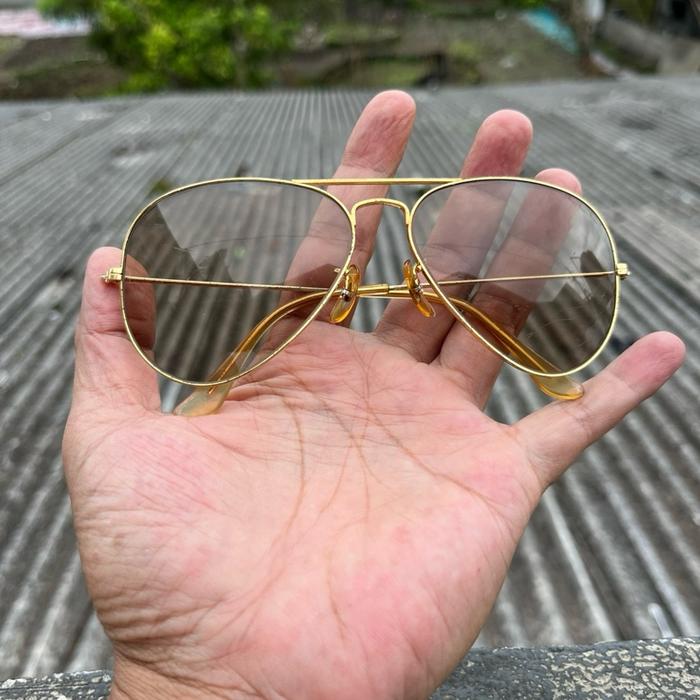 Rayban Avator B&L USA Original Lensa Super Cenggabel Size 58m Kacamata Fashionable dan Stylish