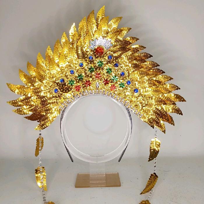 TERMURAH Mahkota Bando Sunting Aceh untuk Dewasa dana anak/Mahkota tarian/karnaval