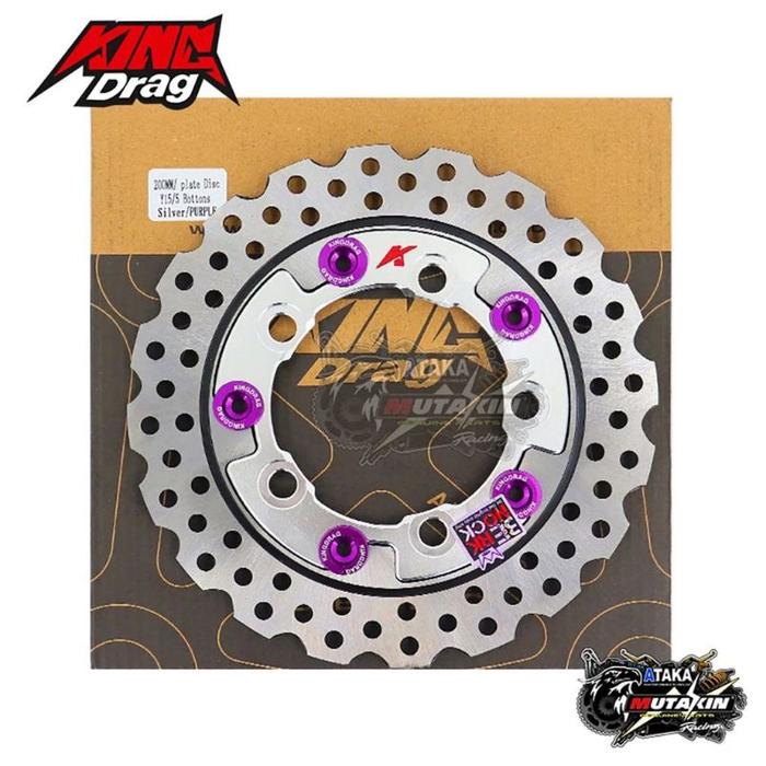 VELG CNC MUTAKIN FG525 MX KING DOBEL DICS FG511 FIZ R FORCE1 SINGLE DISC