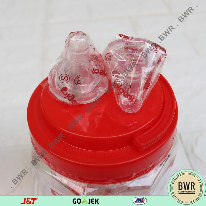 [ 1pc ] Silicone Nipple Pigeon  S,M,L | Dot Pigeon | Karet Botol Pigeon - Bwr