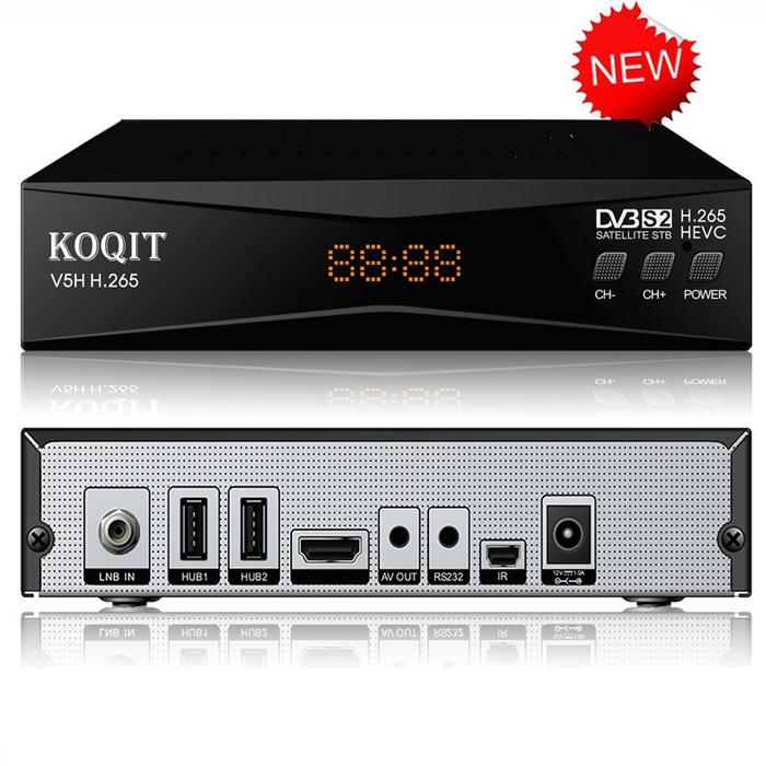 Koqit dvb s2 HEVC H265 DVB-S2 HD Satellite Receiver Satellite Tv