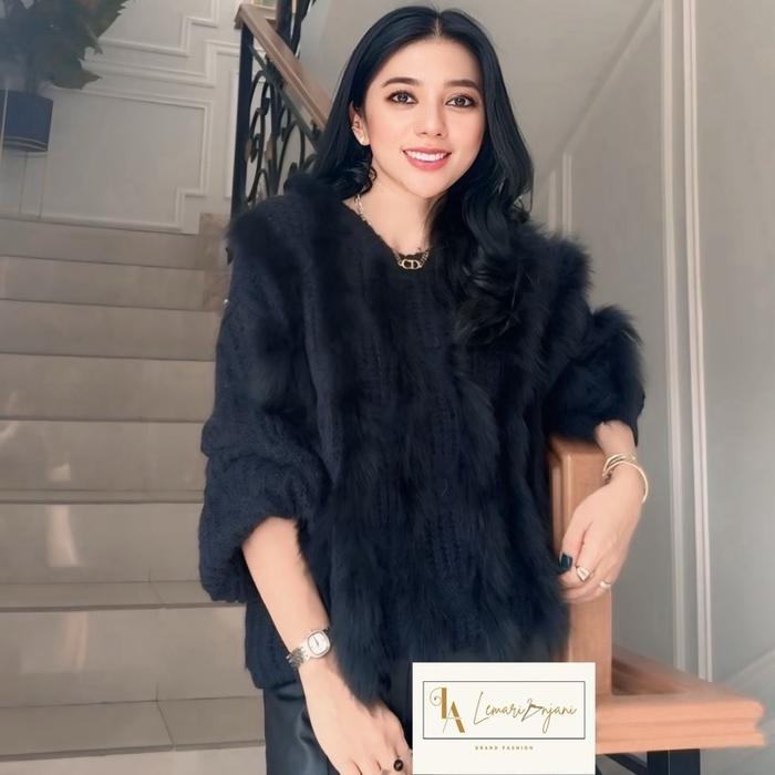 Anjani Sweater Bulu, Sweater bulu, Sweater bulu cewek