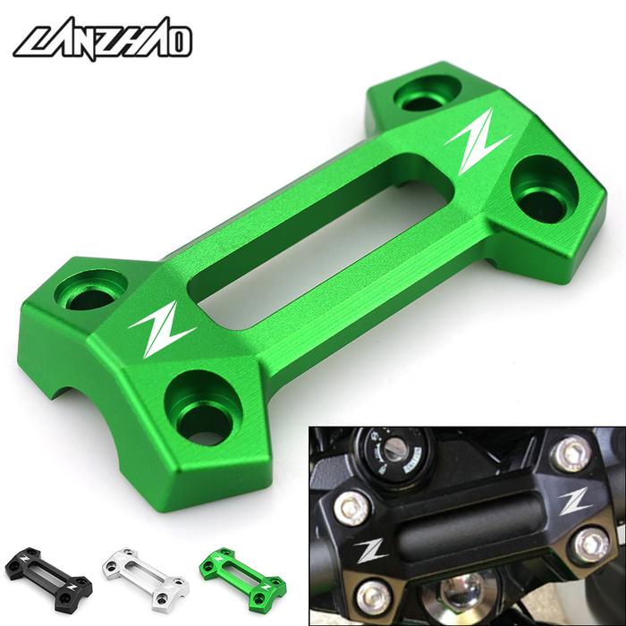 Z Motorcycle Handlebar Riser Clamp Cover CNC Aluminum Accessories for