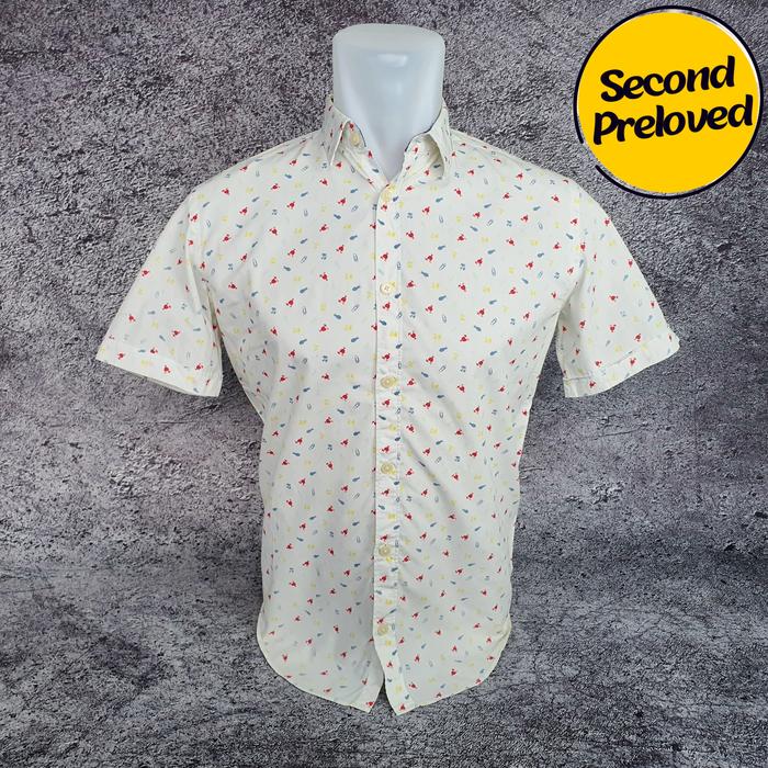 Baju Kemeja ZARA MAN - Size S / Lebar 50 cm - Original - Second