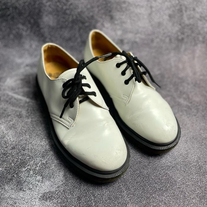 Dr martens docmart 1461pw white leather