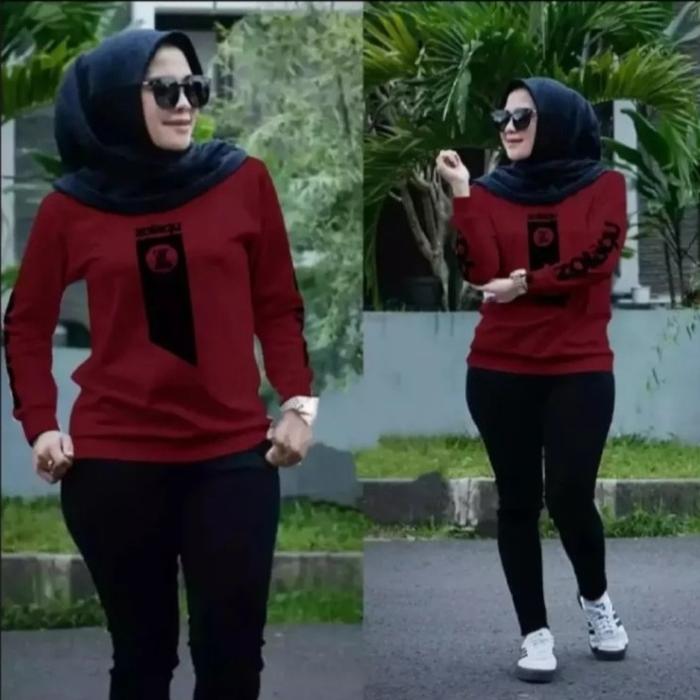Baju zalaqu/sweater zalaqu/lengan panjang