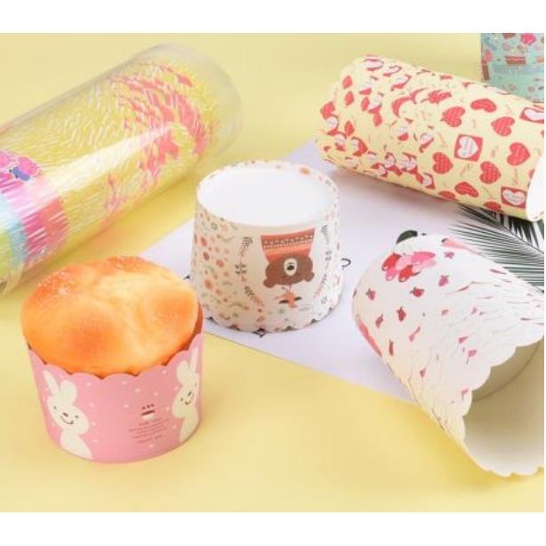Paper Case Cupcake Wadah Kue Cup Cake Case Muffin Cup Cake Motif