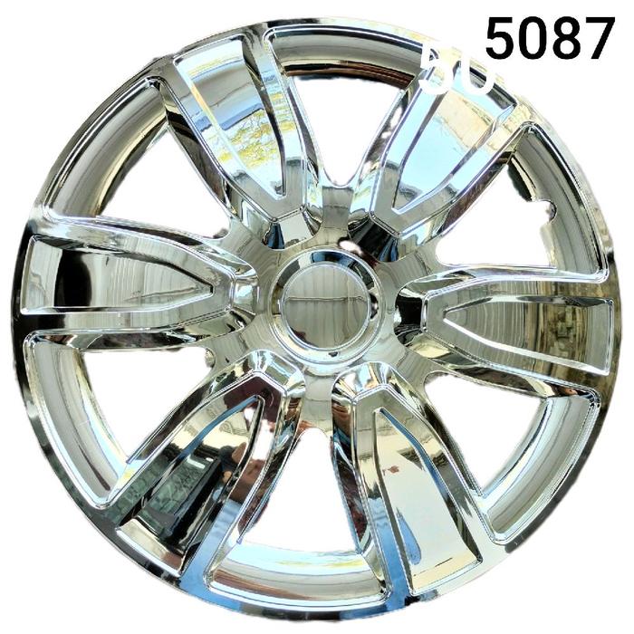 wheel dop chrome mobil universal ukuran ring 12"-13"-14"-15" import