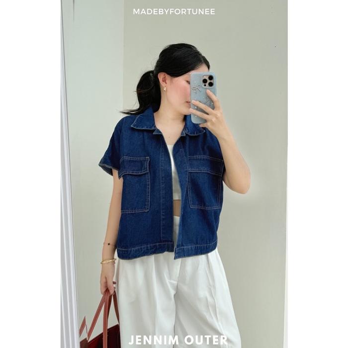 JENNIM OUTER / outer jeans / jeans outer