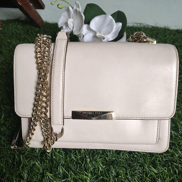 Tas kulit rantai; Tas MK sling bag rantai ; tas sling rantai ; tas handbag MK; tas sling kulit warna