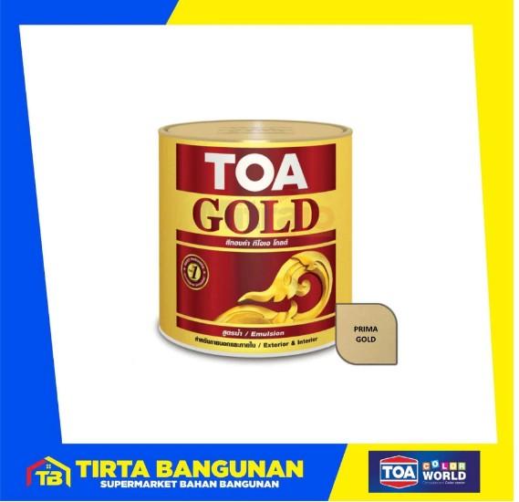 Terbaik TOA GOLD - GW555 PRIMA GOLD 0,946 LT CAT WARNA DOLD