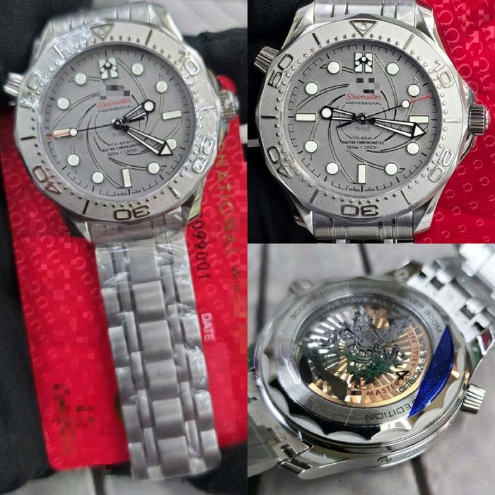 Dr.Jam IISEAMASTER DIVER ASTON MARTIN NEIMAN MARCUS EDITION GREY VSF 42MM SS BRACELET TOP TIER 5