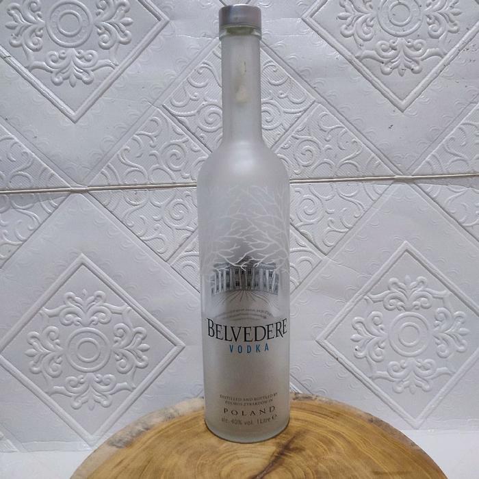Koleksi botol bekas_BELVENDERE 1000ml/ 1L