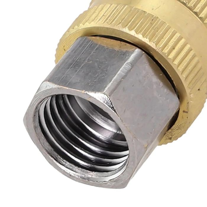 Connector Selang Swivel Quick Connect Swivel Selang Anti Kusut Konektor Sambungan Selang Kuningan Ko