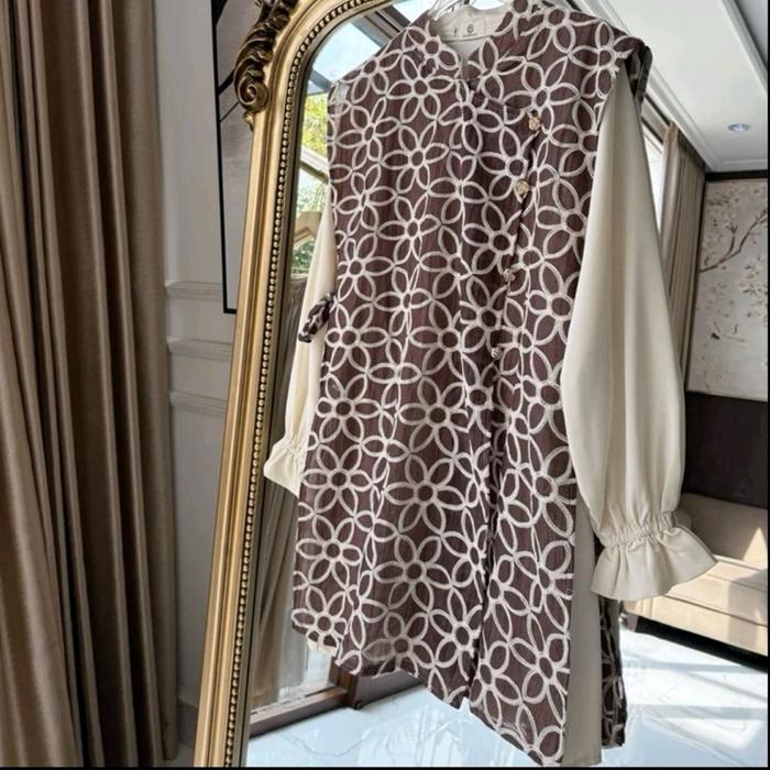 CINDY BLOUSE BORDIR