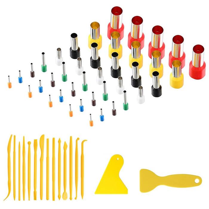 Clay Cutters Scraper Pottery Tools Stainless Steel Mini Indentation Circle Shape Cutters Mold for Po