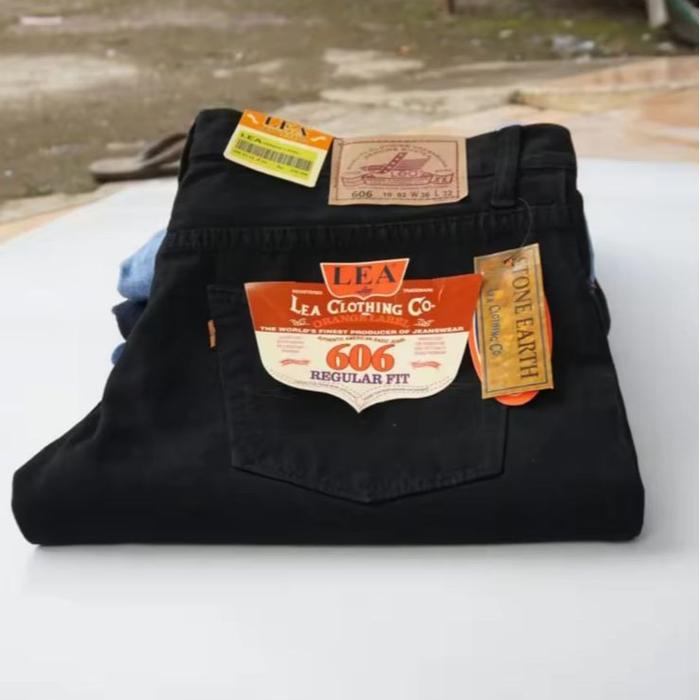 CELANA STANDQAR PRIA LEA BANDUNG PREMIUM BAHAN NON STRET JEANS STANDAR REGULAR TERBARU LEA COWOK ORO
