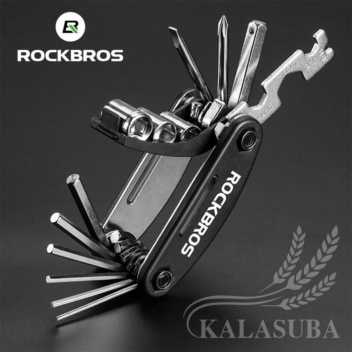 ROCKBROS GJ1601 Multifunction Bicycle Repair Tools Kit Toolset Sepeda