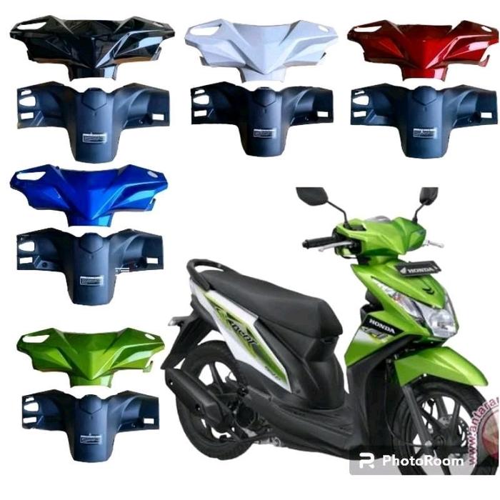 Batok kepala depan belakang Honda beat fi 2013-2014 stater kasar
