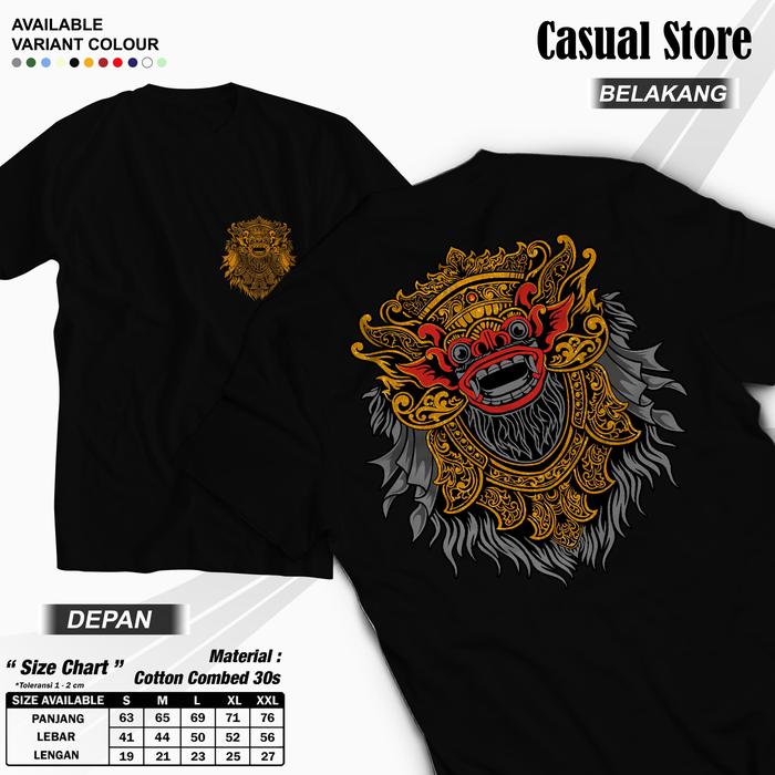 KAOS PRIA TERBARU WAYANG KULIT BALU CULTURE INDONESIA JOWO BARONG BALI KATUN ATASAN PRIA DISTRO PRIA