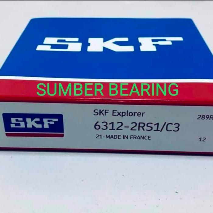 Ball Bearing 6312 2RS1/C3 6312 2rs C3 SKF
