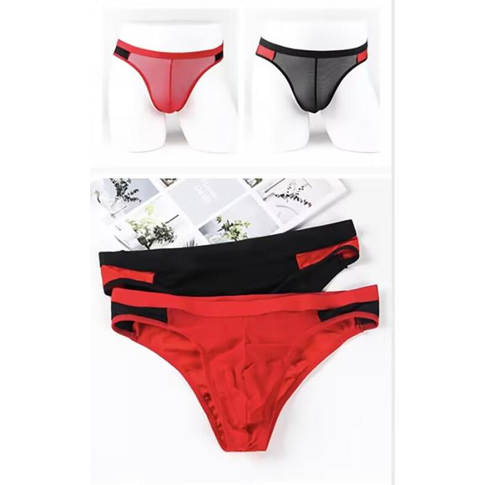Dezenna Celana dalam Sexy Pria low Waist G string laki laki 5Y037