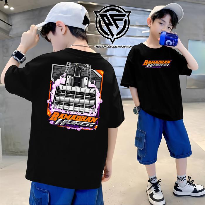 Kaos Anak Sound System Audio Ramadhan Horeg Vibes Baju Sound Sistem Engineer Speaker Sound Balap Ram