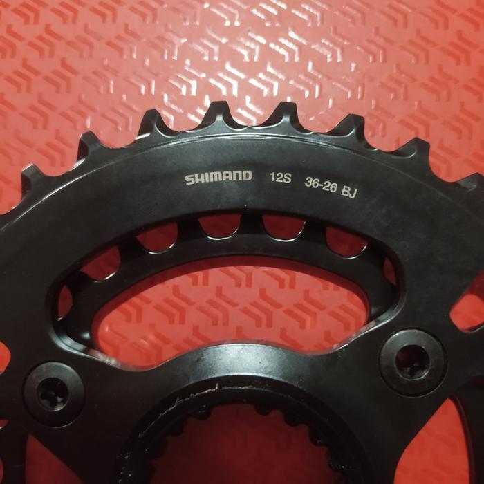 Chainring Shimano SLX M7100 M7120 M7130  36T-26T - 12speed MTB TAD178