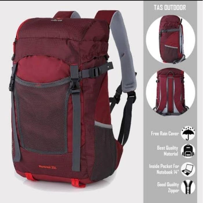 Tas Ransel Elbrus Montreal 25L Adventure Outdoor # Tas BapaElbrus # Tas Elbrus