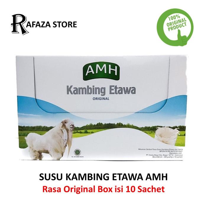 SUSU KAMBING ETAWA BUBUK SKYGOAT AMH BOX ISI 10 SACHET / 8 SACHET
