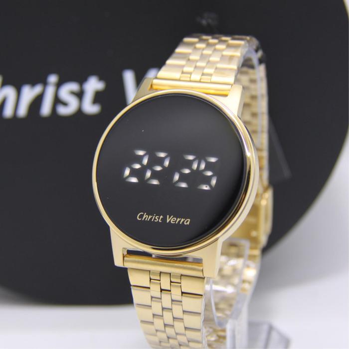 CHRIST VERRA JAM TANGAN ARLOJI WANITA DIGITAL ORIGINAL GARANSI 71183